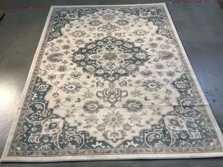 Classic Vintage Reproduction Distress Design Rug 8x10