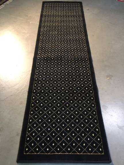 Decorative & Simple Contemporary Design 8 Ft Runner