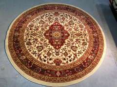Stunning Traditional Medallion Design 6ft Area Round