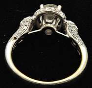14kt Gold 1.5 CTW Diamond Halo Ring