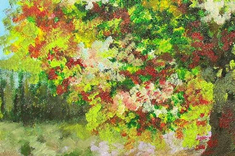 Fascinating Magical Scenary Original Signed  Painting