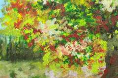 Fascinating Magical Scenary Original Signed  Painting