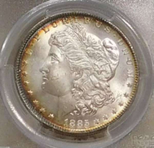 1885-O Morgan Dollar PCGS MS-65 Magnificent!