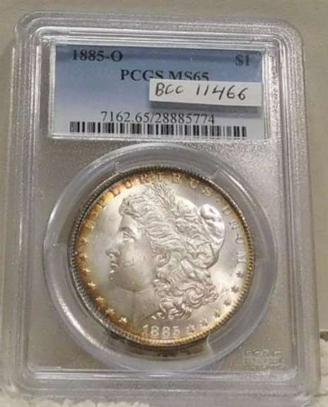 1885-O Morgan Dollar PCGS MS-65 Magnificent!