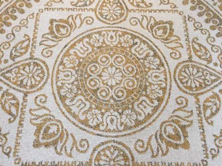 Decorative Contemporary Design Area Rug 8' Round