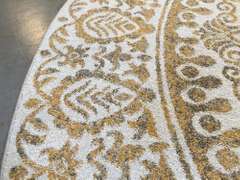 Decorative Contemporary Design Area Rug 8' Round