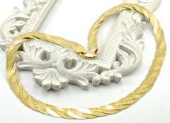 Italian Made 14K Braided Necklace