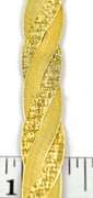 Italian Made 14K Braided Necklace