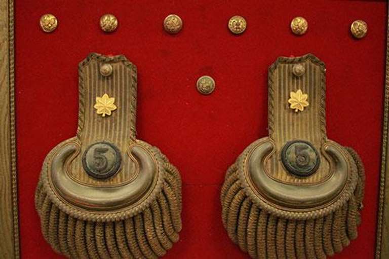 Antique 19th century Army Major Epaulettes