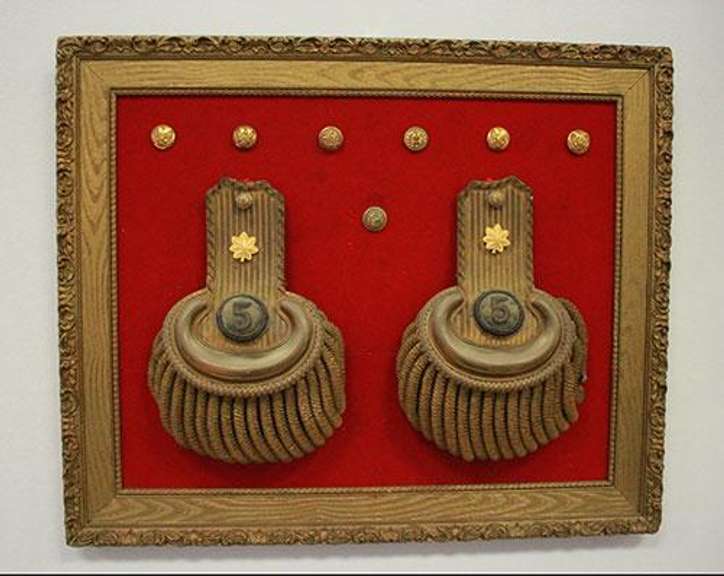 Antique 19th century Army Major Epaulettes
