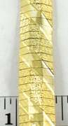 Textured 14K Flex Bangle