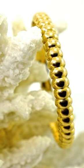 Hefty 21K Slip-On Bangle Bracelet