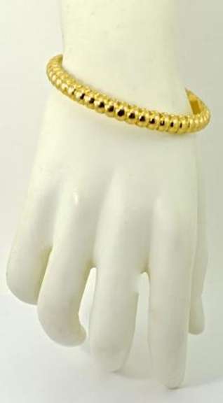 Hefty 21K Slip-On Bangle Bracelet