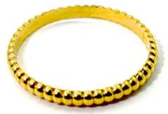 Hefty 21K Slip-On Bangle Bracelet