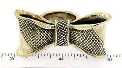 Trendy 2 Tone King Baby Bow Ring