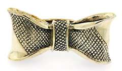 Trendy 2 Tone King Baby Bow Ring