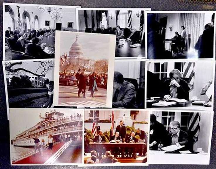 10 Assorted Official  White HouseJimmy  Carter Presidential Photos