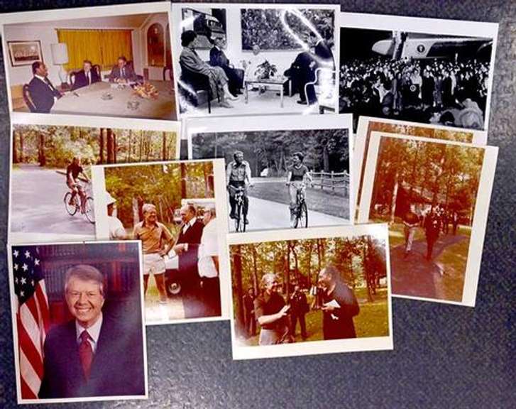 10 Assorted Jimmy  Carter Presidential Photos