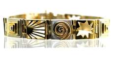 Artsy 14K & Sterling Bracelet