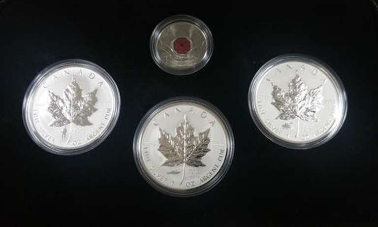 2004 3pc Canadian Maple Privy Mark Set