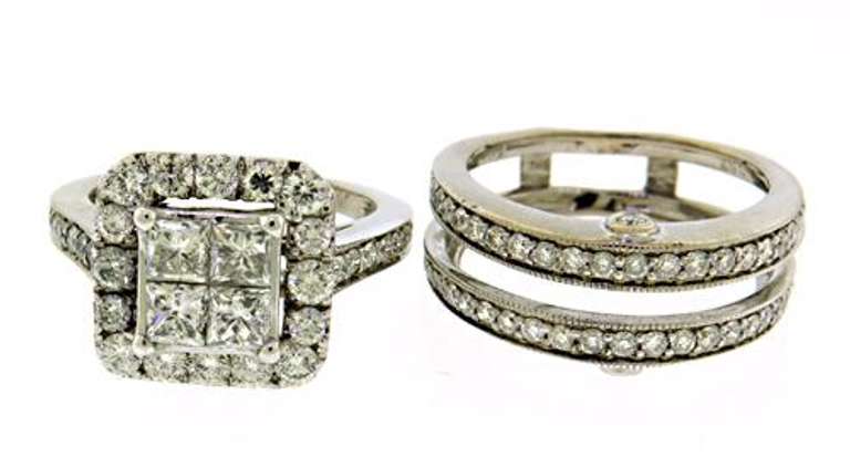 Very Impressive Multi diamond Cluster Ring