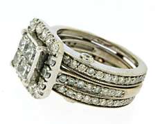 Very Impressive Multi diamond Cluster Ring