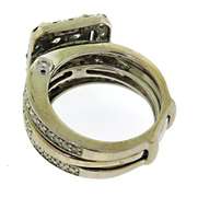 Very Impressive Multi diamond Cluster Ring