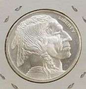 One Ounce PROOF Silver Round - Buffalo / Indian