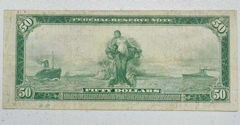 $50 Large Size Federal Reserve Note Series of 1914
