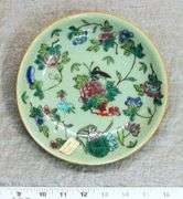 Antique Chinese Chysanthemum Dishes - Set of 3