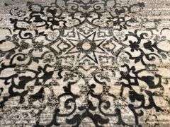 Stunning Trendy  Vintage Medallion Design Rug 8x10