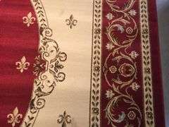 Classic French Fluer De Lys Design Rug 8x10