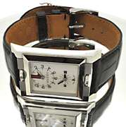 Gucci 111 Dual Time Collection Guccio Watch