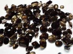 Huge PARCEL/LOT Smokey Topaz Gemstones Assorted