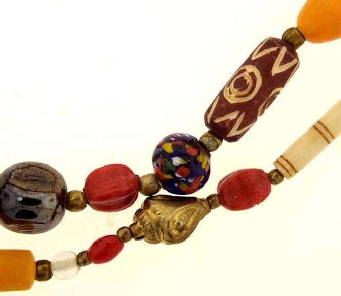 Colorful Unique Beaded Necklace