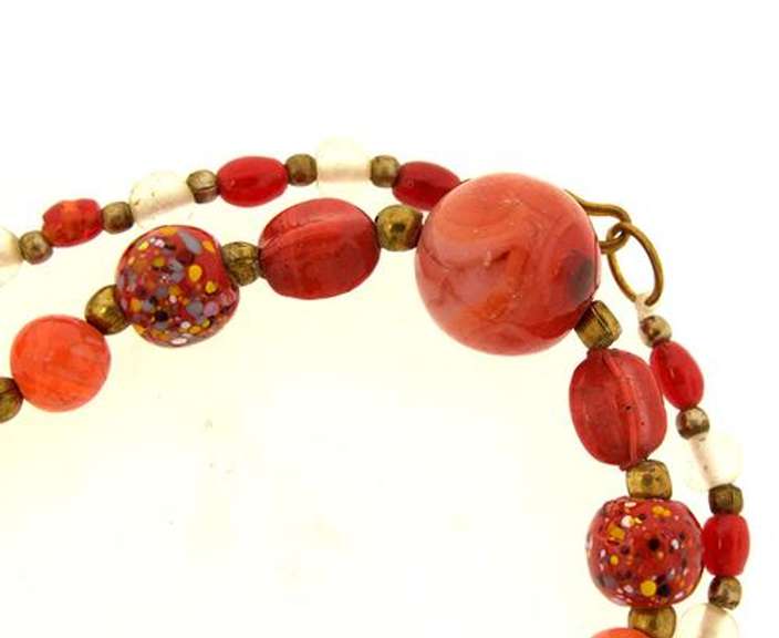 Colorful Unique Beaded Necklace