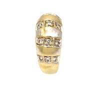 Diamond Band in White Gold, Size 4.75