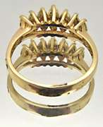 LADIES 14 KT DIAMOND BAND 1.00 CARAT TOTAL WEIGHT.