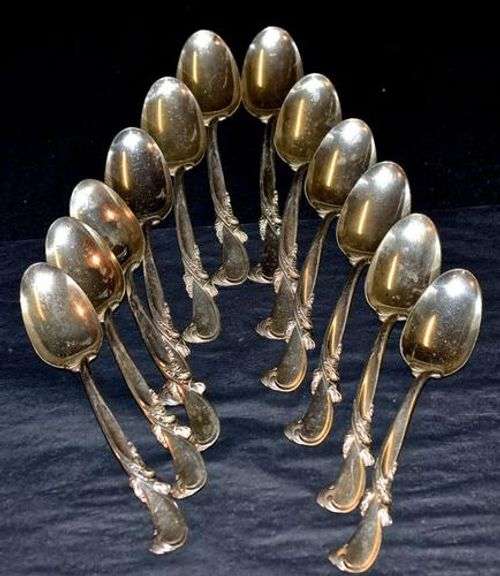 Extensive Set of Wallace Waltz of Spring Sterling Flatware