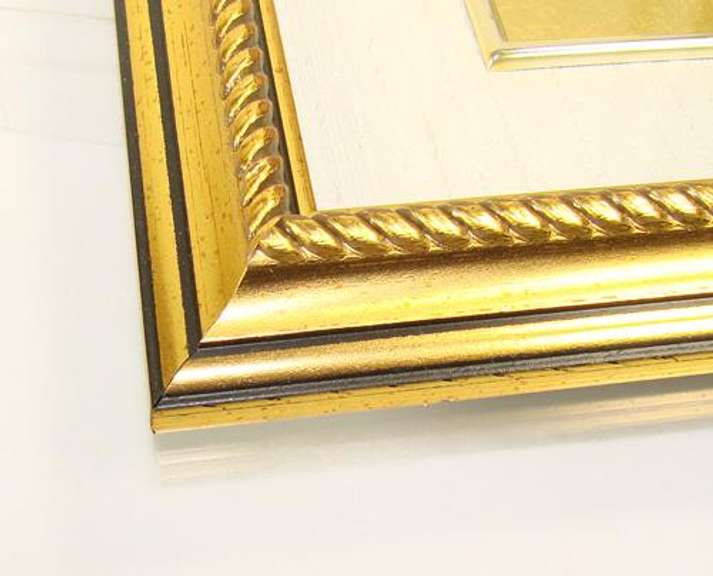 Italian Handcrafted Collectible Cert. Gold Leaf Scenery