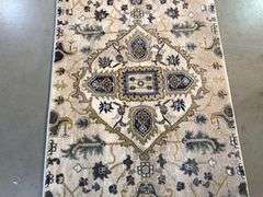 Vintage Reproduction Medallion Design 8ft Runner