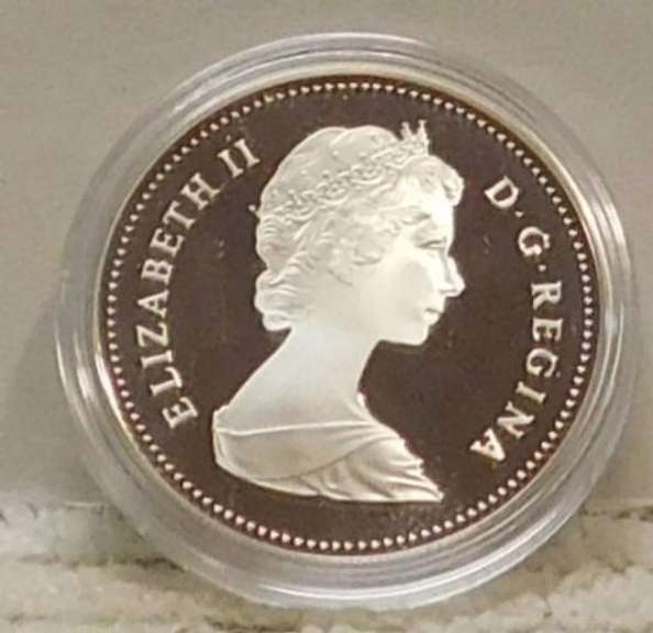 1984 Canada PROOF Silver (50%) Dollar - Toronto