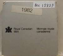 1982 Canada PROOF Silver (50%) Dollar - Regina