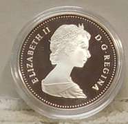 1984 Canada PROOF Silver (50%) Dollar - Toronto