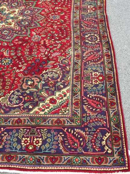 Simply Gorgeous Authentic Handmade Vintage Persian Tehran