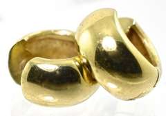 Always Popular 14K Huggie Earrings