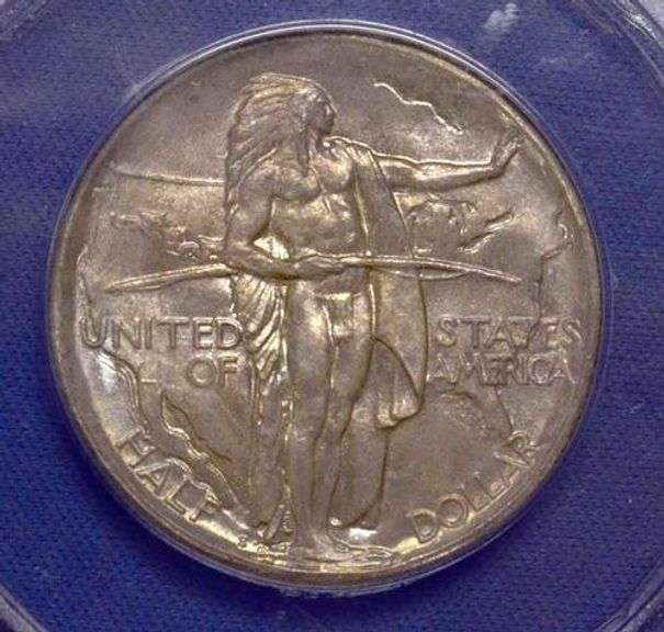 1926 S Lightly Toned Oregon Trail MS 64 ANACS Holdered