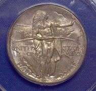 1926 S Lightly Toned Oregon Trail MS 64 ANACS Holdered