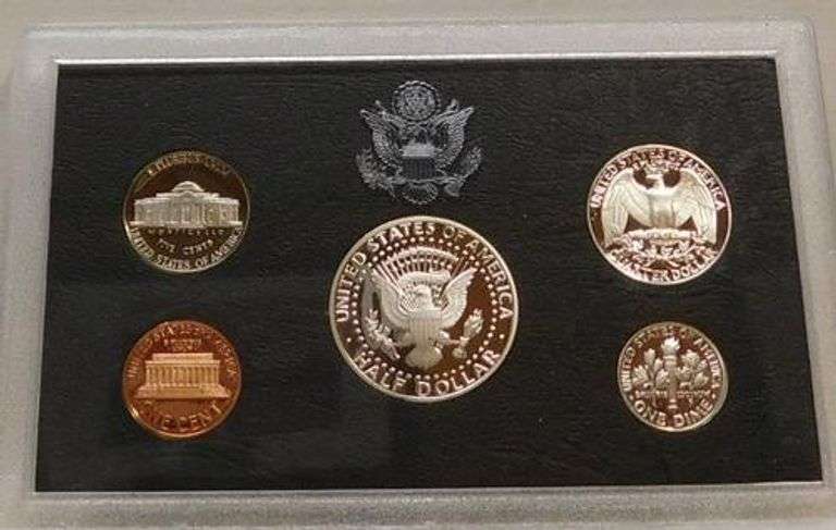 1996 Silver PROOF Set, Government Packaging