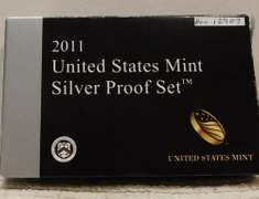 2011 Silver PROOF Set, w/Sil Qtrs & Pres Dols